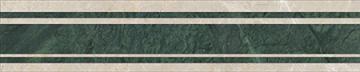 Керамогранит PJD-SDPH083 83 Waterjet Border Brandenburg Green 60х12 Marmocer