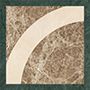 Керамогранит PJD-SDPH086 86 Waterjet Border (Baroque) 12x12 Marmocer