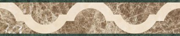 Керамогранит PJD-SDPH087 87 Waterjet Border (Baroque) 60x12 Marmocer