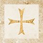 Керамогранит PJD-SDPH094 94 Waterjet Border (Datura) 20x20 Marmocer
