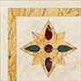 Керамогранит PJD-SDPH098 98 Waterjet Border (Sicilian) 20x20 Marmocer