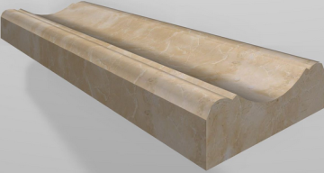 Керамогранит PJG-YXXT001-NT-1 01 Molding Latte 240x10 Marmocer