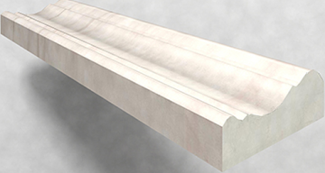 Керамогранит PJG-YXXT002-AEBS 02 Molding Diana White 120x8 Marmocer