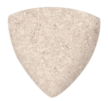 Керамогранит Планка радиальная внешний угол Stone 541 Sand R9 77х77х10 Kerastep