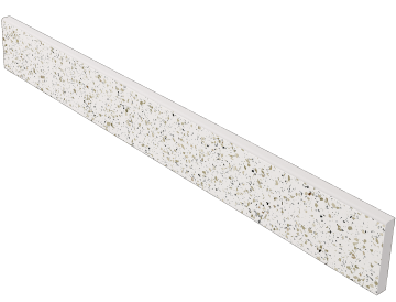 Керамогранит Плинтус CM00 White неполированный 7x60 Estima