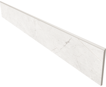 Керамогранит Плинтус NL00 Nolana White Неполированный 7x60 Estima