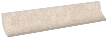 Керамогранит Плинтус радиальный Stone 541 Sand R9 r30 77х665 Kerastep