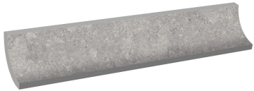 Керамогранит Плинтус радиальный Stone 551 Pearl R9 r30 77х665 Kerastep