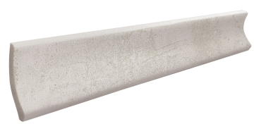 Керамогранит Плинтус радиальный Urban 341 Ivory R9 r30 40х330 Kerastep