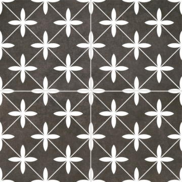 Керамогранит Poole Black Pre-cut Satin 45,2x45,2 NiceKer