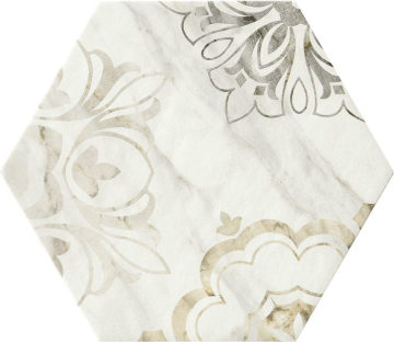 Керамогранит R4YQ Bistrot Decoro Calacatta Michelangelo 21*18.2 Ragno Marazzi