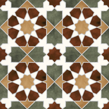 Керамогранит Rabat Green Pre-cut Matt 45.2х45.2 NiceKer
