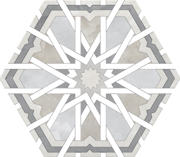 Керамогранит Radiant Grey 20x24 Monopole Ceramica