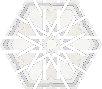 Керамогранит Radiant White 20x24 Monopole Ceramica