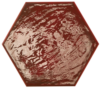Керамогранит Rain Bordeaux Hex 19.8x22.8 Prissmacer