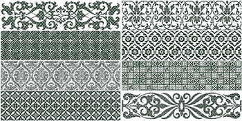 Керамогранит Rev. Deco Bricktrend White 8.15x33.15 Gayafores