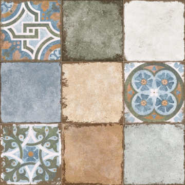 Керамогранит Rialto Decor Mix R 58x58  El Molino