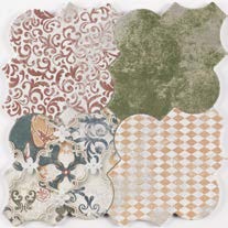 Керамогранит Riga patchwork 45x45 Realonda