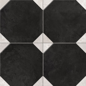 Керамогранит Rimini Black Pre-Cut 45x45 Etili Seramik