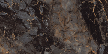 Керамогранит Rio Black Glossy Golden Line 60x120 Infinity Ceramica