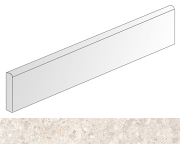 Керамогранит Rodapie Ceppo di Gre Marfil 9.4x60 VIVES