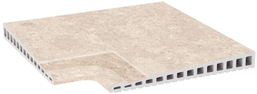 Керамогранит Рукохват угол Stone 548 Sand R11/C 310х310х17-30 Kerastep