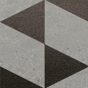 Керамогранит SBD036/SG1590 Декор Матрикс серый 20*20 Kerama Marazzi