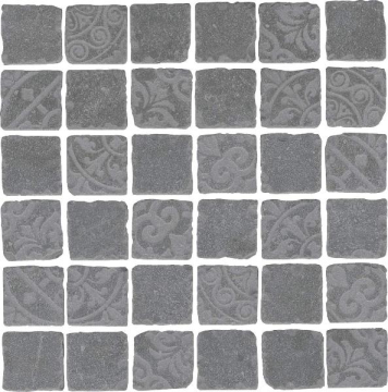 Керамогранит SBM007/DD640520 Про Фьюче серый темный мозаичный 30x30 Kerama Marazzi