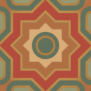 Керамогранит Scs Mandala Gold 19,8х19,8 Simpolo Ceramics