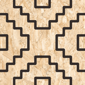 Керамогранит Seriaki-R Natural Negro 59.3x59.3 VIVES