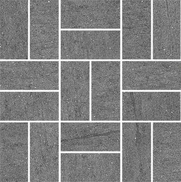 Керамогранит SG176/002 Ньюкасл серый темный мозаичный 30*30 декор Kerama Marazzi