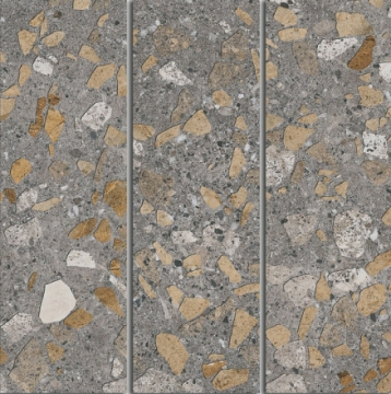 Керамогранит SG184/001 Терраццо коричневый мозаичный 14,7х14,7 Kerama Marazzi