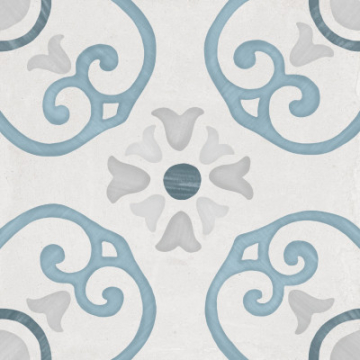 Керамогранит Sirocco Blue Dhalia 22,3x22,3 Harmony
