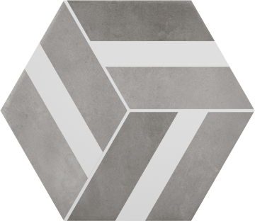Керамогранит SIX Cementine Bari Grey 23x27 Durstone