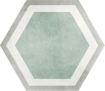 Керамогранит SIX Cementine Pisa Aqua 23x27 Durstone