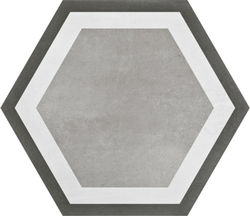 Керамогранит SIX Cementine Pisa Grey 23x27 Durstone