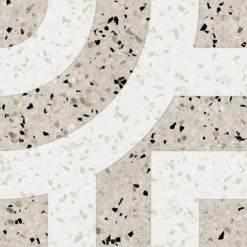 Керамогранит Spin Tropic Bianco Matt 40х40 Gresant