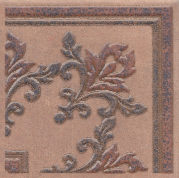 Керамогранит STG/F252/3418 Честер коричневый 14.7*14.7 вставка Kerama Marazzi