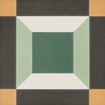 Керамогранит SYNC CUBE GREEN 15x15 DNA Tiles