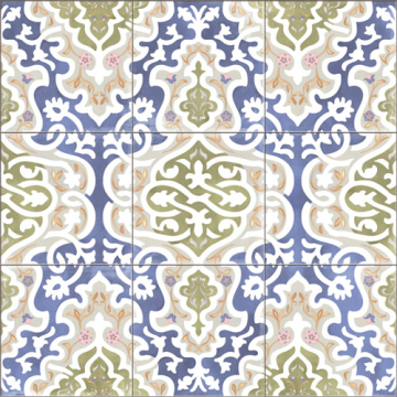 Керамогранит TAWRIQ BLUE NATURAL 59.2x59.2 Aparici