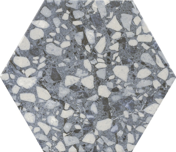 Керамогранит TERAZZO BLUE 23X27 Durstone