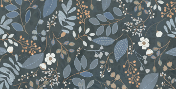 Керамогранит Touch Evo Dec.Charme Blue Rett 60x120 La Fenice