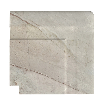 Керамогранит Угол фарфорового поручня наружный Beige Stone 25x25 Serapool