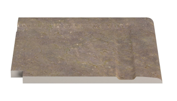 Керамогранит Угол фарфорового поручня наружный Natural Mocha 30x30 Serapool