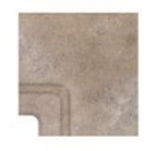 Керамогранит Угол фарфорового поручня внутренний Natural Mocha 30x30 Serapool