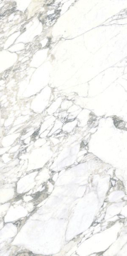 Керамогранит UM6L300479A Arabescato Statuario Block A Luc Shiny 300x150 Ariostea