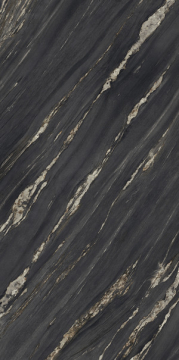 Керамогранит UM6SK300674 Tropical Black Levigato Silk 6mm 300x150 Ariostea