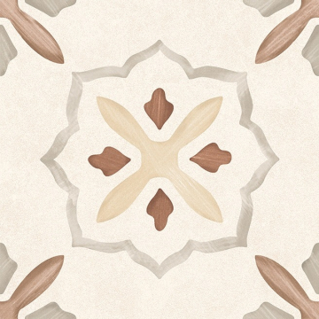 Керамогранит Velvet Clay Decor 1 20x20 Motto