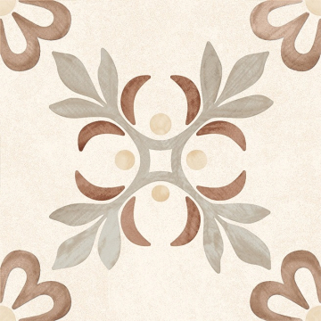 Керамогранит Velvet Clay Decor 4 20x20 Motto