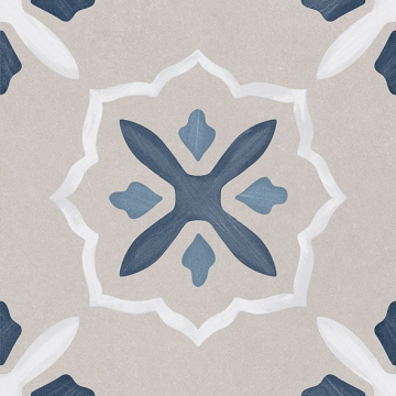 Керамогранит Velvet Gris Decor 1 20x20 Motto